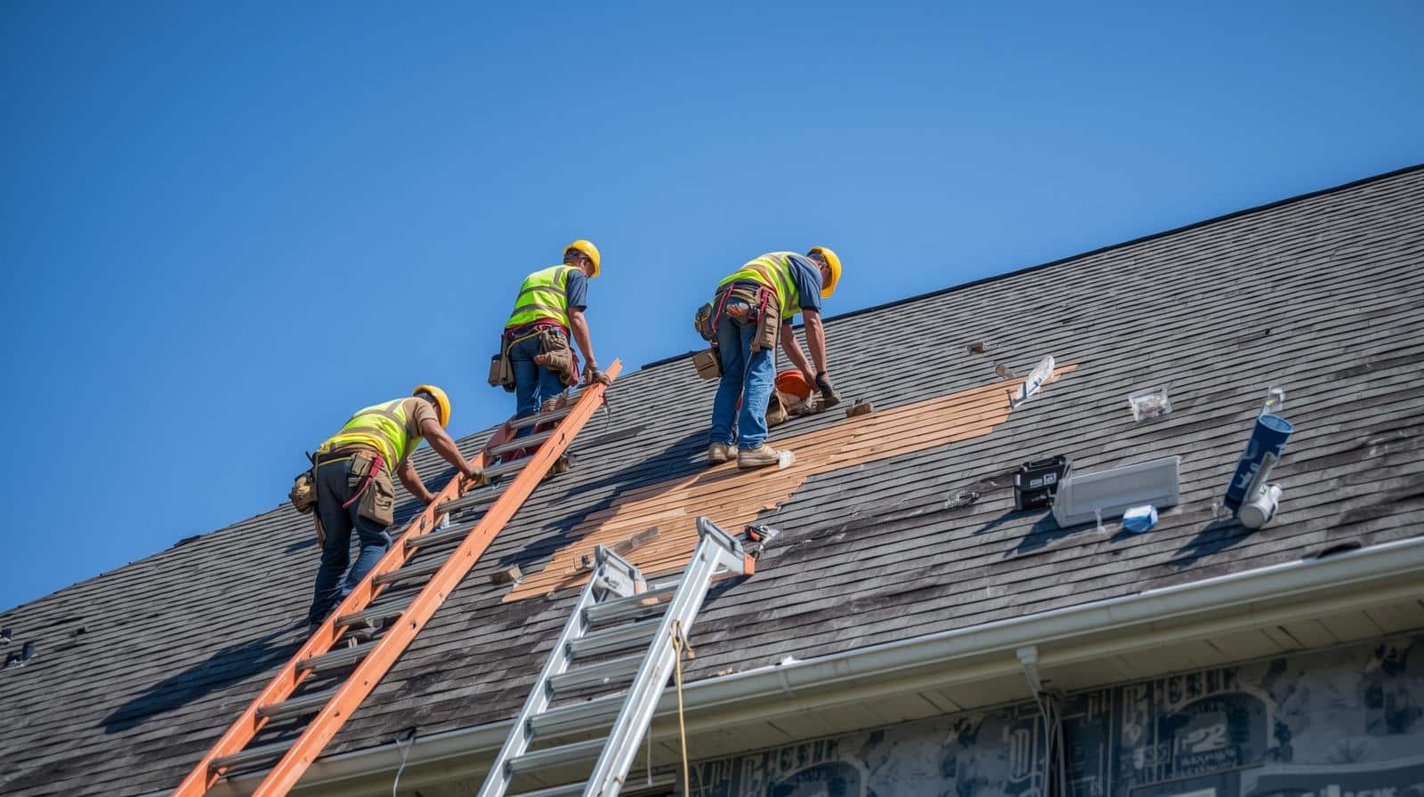 Top-Tier Shingle Installation in New Construction